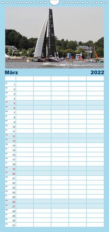 Produktbild: High Speed Katamarane - Schwebend ans Limit - Familienplaner hoch (Wandkalender 2022 , 21 cm x 45 cm, hoch)