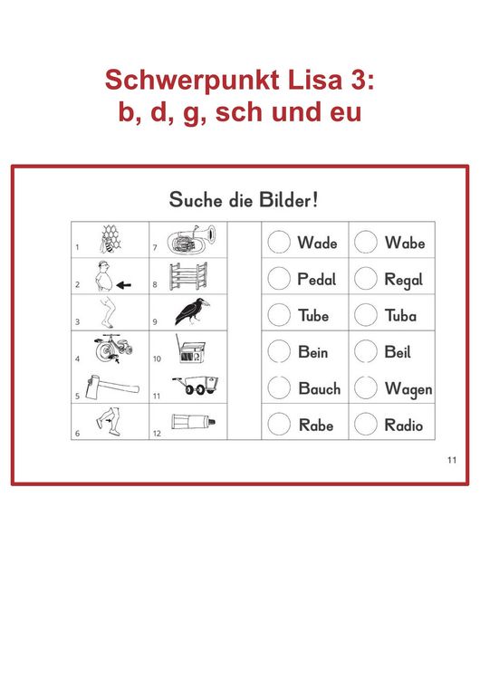 Produktbild: Lesen mit Lisa - Heft 3