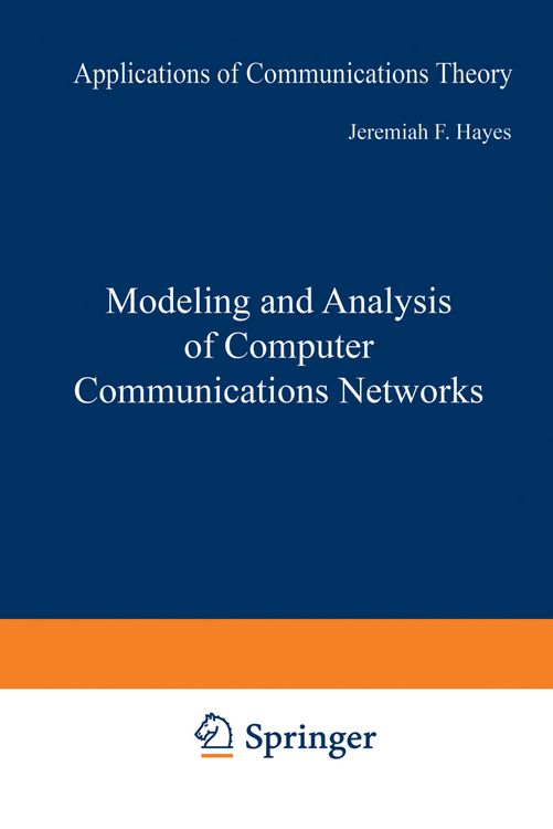 Produktbild: Modeling and Analysis of Computer Communications Networks