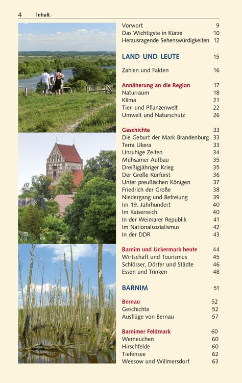 Produktbild: TRESCHER Reisef&uuml;hrer Barnim und Uckermark