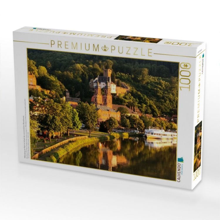 Produktbild: CALVENDO Puzzle Miltenberg am Main im Schein der sommerlichen Abendsonne | 1000 Teile Lege-Gr&ouml;&szlig;e 64x48cm Foto-Puzzle f&uuml;r gl&uuml;ckliche Stunden