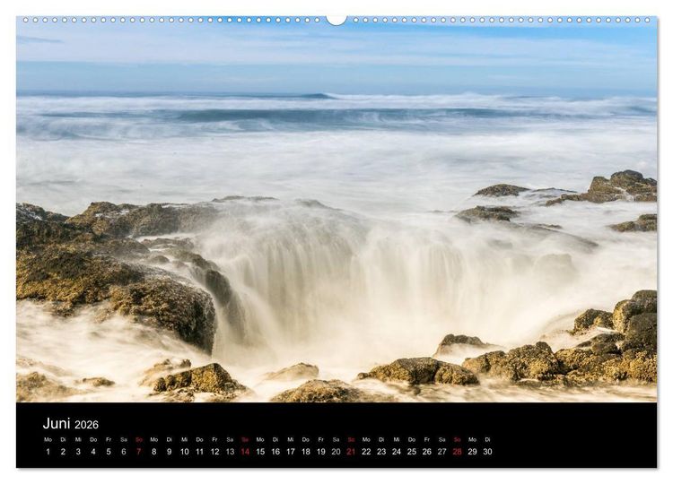 Produktbild: Die Oregon-K&uuml;ste (Wandkalender 2026 DIN A2 quer), CALVENDO Monatskalender