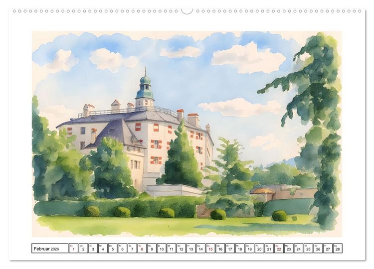 Produktbild: &Ouml;sterreich - Land mit Charme (Wandkalender 2026 DIN A2 quer), CALVENDO Monatskalender