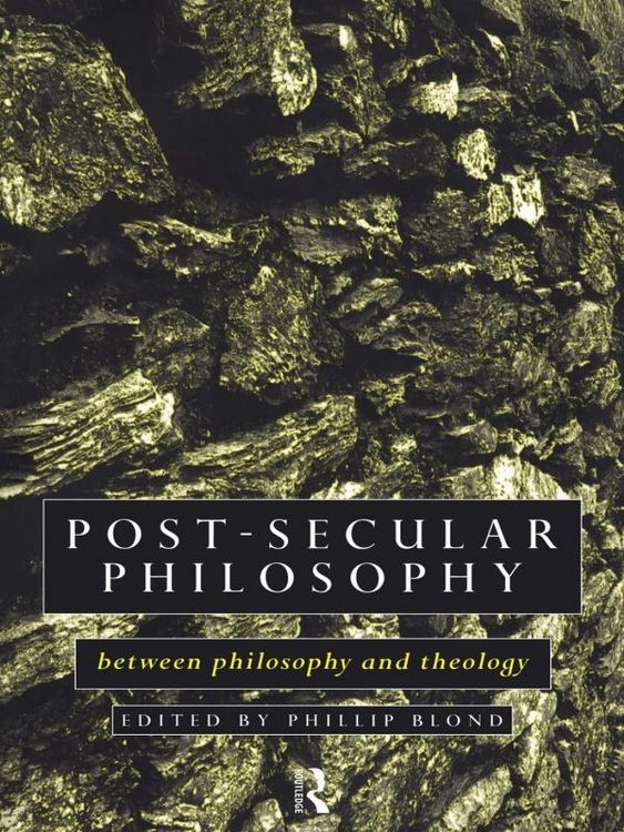 Produktbild: Post-Secular Philosophy