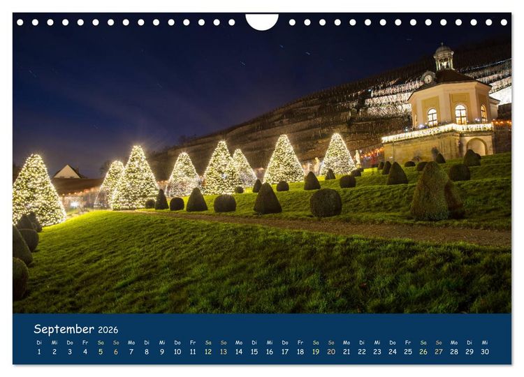 Produktbild: Elbflorenz - Dresden und Umgebung (Wandkalender 2026 DIN A4 quer), CALVENDO Monatskalender