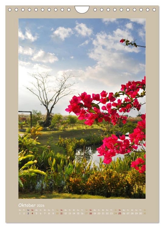 Produktbild: Erlebe mit mir das sonnige Thailand (Wandkalender 2026 DIN A4 hoch), CALVENDO Monatskalender
