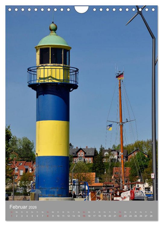 Produktbild: Charmante Seezeichen (Wandkalender 2026 DIN A4 hoch), CALVENDO Monatskalender