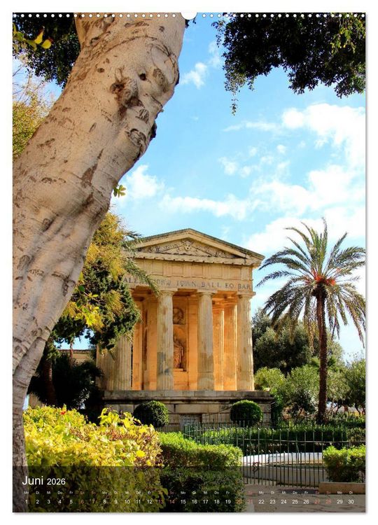 Produktbild: Unterwegs in Malta (Wandkalender 2026 DIN A2 hoch), CALVENDO Monatskalender