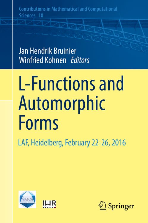 Produktbild: L-Functions and Automorphic Forms