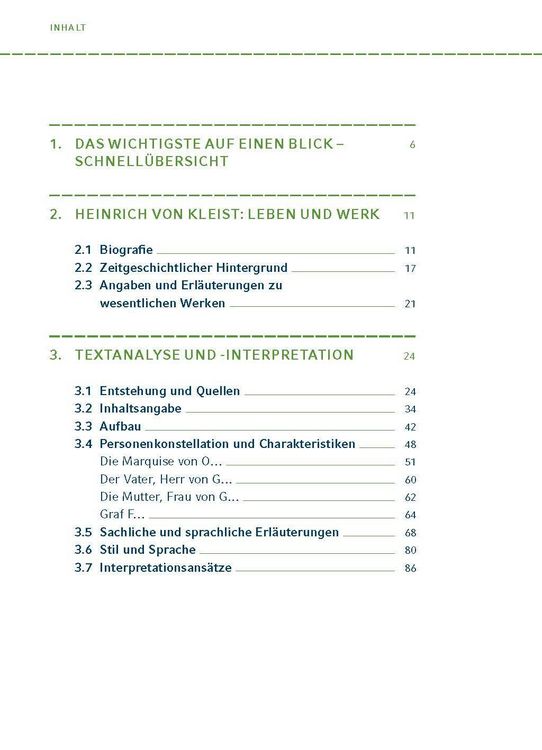 Produktbild: Die Marquise von O... von Heinrich von Kleist
