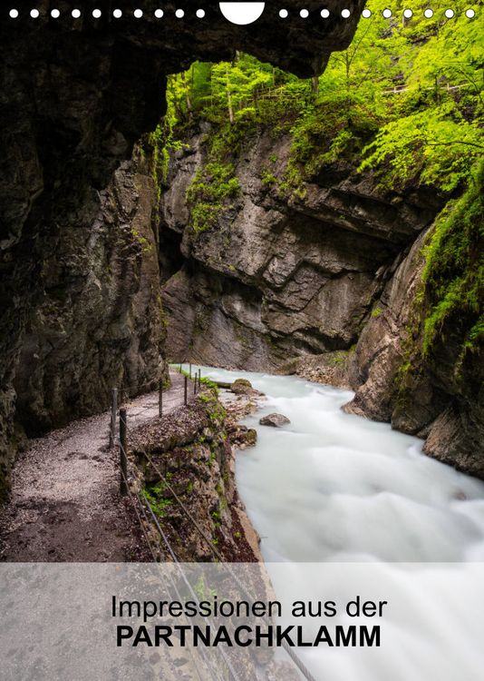 Produktbild: Impressionen aus der Partnachklamm (Wandkalender 2022 DIN A4 hoch)