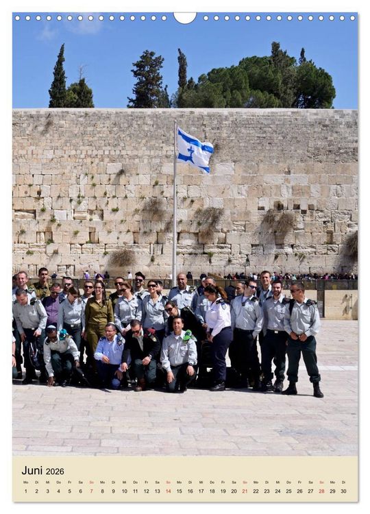 Produktbild: Jerusalem - Jeruschalajim (Wandkalender 2026 DIN A3 hoch), CALVENDO Monatskalender