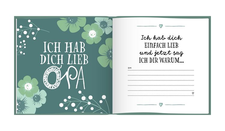 Produktbild: Das Erinnerungsbuch f&uuml;r den besten Opa der Welt. Ausf&uuml;llbuch zum Verschenken f&uuml;r den Opa zum Geburtstag, oder Vatertag. Liebevolle Geschenkidee f&uuml;r Opa von Enkeltochter und Enkelsohn. Geschenkbuch