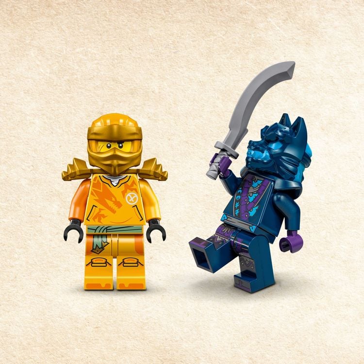 LEGO NINJAGO 71803 Arins Drachengleiter, Ninja-Set mit Drachen-Spielzeug