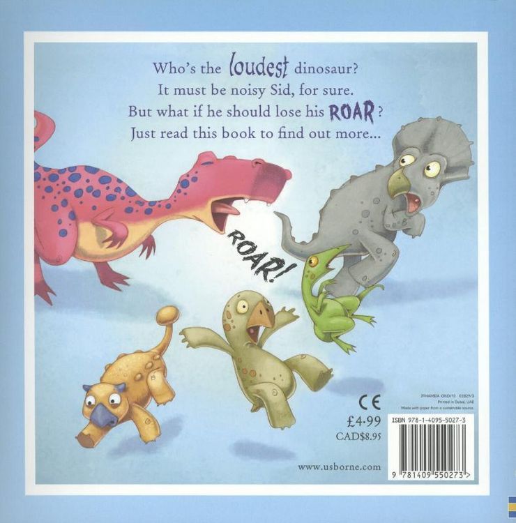 Produktbild: Dinosaur Who Lost His Roar