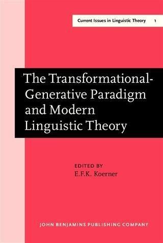 Produktbild: Transformational-Generative Paradigm and Modern Linguistic Theory