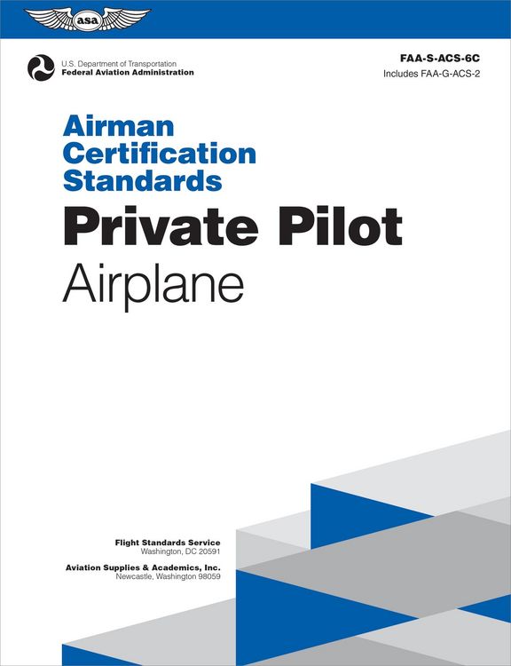 Produktbild: Airman Certification Standards: Private Pilot - Airplane (2024)