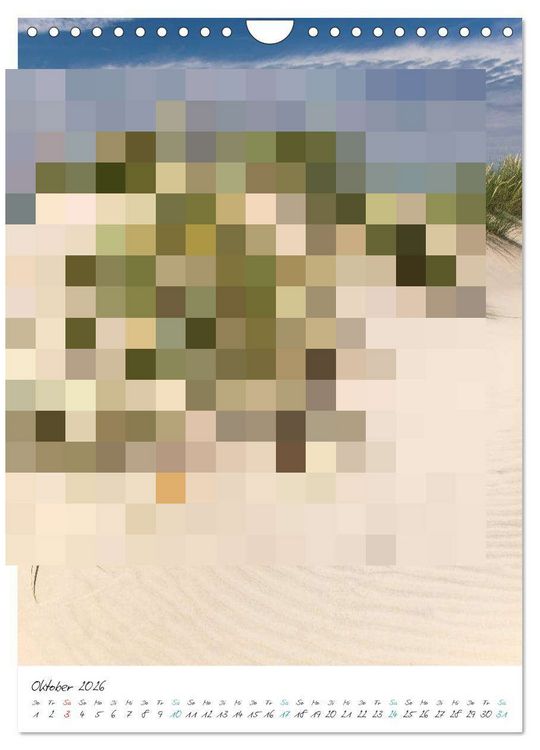 Produktbild: J&uuml;tlands Nordsee (Wandkalender 2026 DIN A4 hoch), CALVENDO Monatskalender
