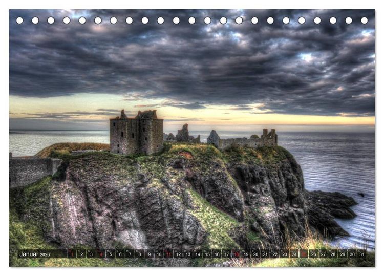 Produktbild: Schottland (Tischkalender 2026 DIN A5 quer), CALVENDO Monatskalender