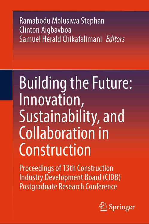 Produktbild: Building the Future: Innovation, Sustainability, and Collaboration in Construction