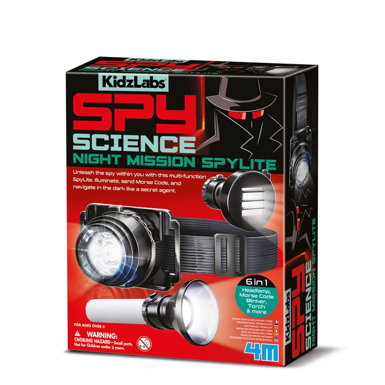 Produktbild: KidzLabs/Spy Science Night Mission Spylite