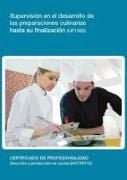 Produktbild: Supervisi&oacute;n en el desarrollo de las preparaciones culinarias hasta su finalizaci&oacute;n