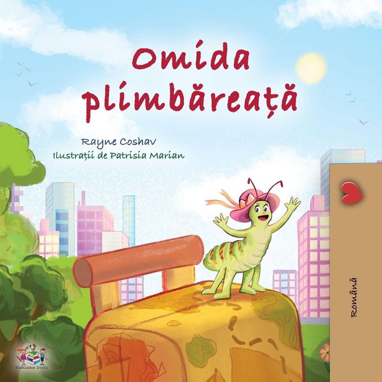 Produktbild: The Traveling Caterpillar (Romanian Children's Book)