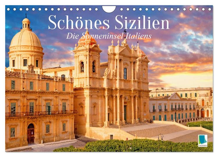 Produktbild: Sch&ouml;nes Sizilien: die Sonneninsel Italiens (Wandkalender 2026 DIN A4 quer), CALVENDO Monatskalender