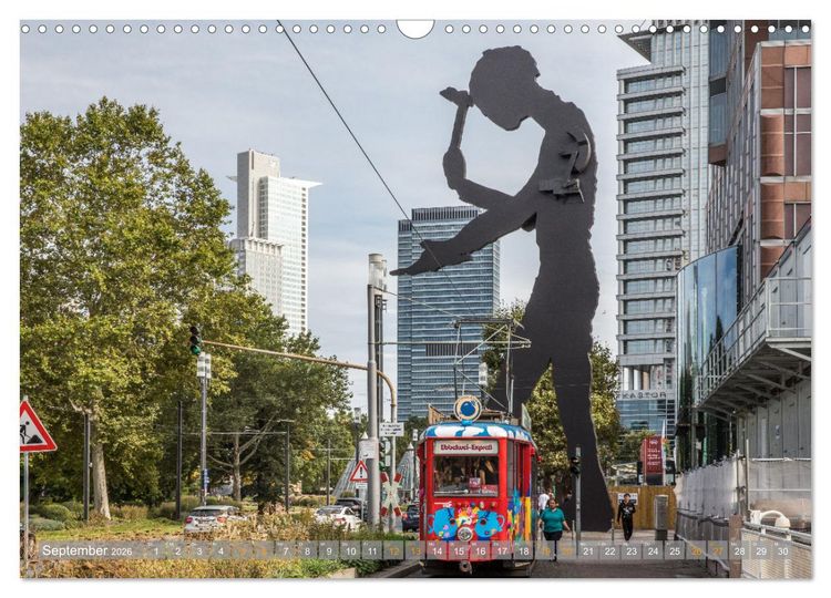 Produktbild: Frankfurt Mainhattan (Wandkalender 2026 DIN A3 quer), CALVENDO Monatskalender