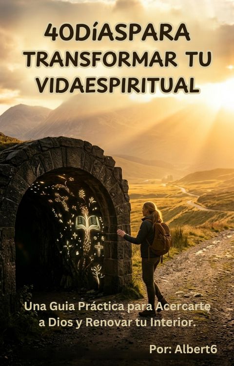 Produktbild: 40 D&iacute;as para Transformar tu Vida Espiritual: Una Gu&iacute;a Pr&aacute;ctica para Acercarte a Dios y Renovar tu Interior.