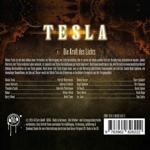 Produktbild: Tesla: Die Kraft des Lichts,1 Audio-CD