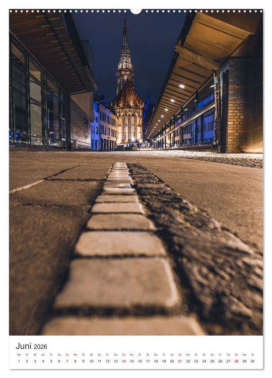 Produktbild: M&uuml;nster - stimmungsvoll und harmonisch (hochwertiger Premium Wandkalender 2026 DIN A2 hoch), Kunstdruck in Hochglanz