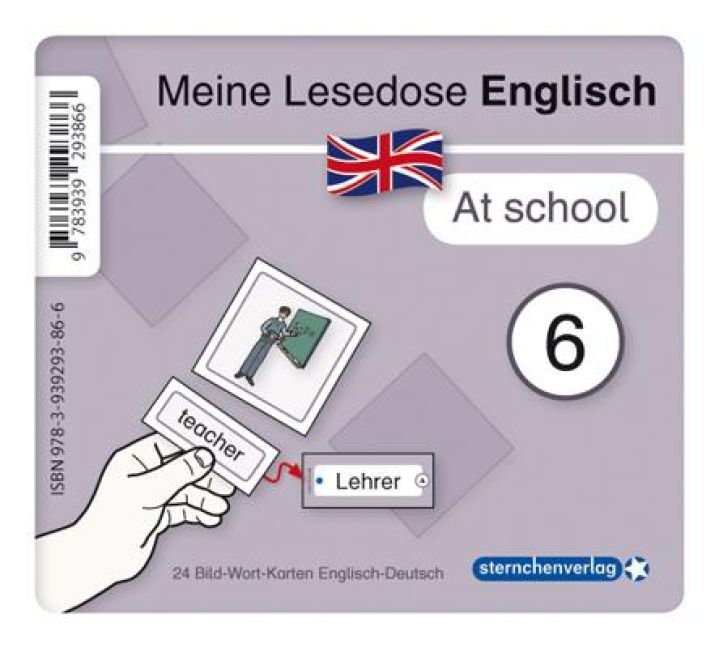 Produktbild: Meine Lesedose Englisch 1-7 - Grundwortschatz Englisch - Deutsch - DaZ - Jetzt neu mit Etikett zum Beschriften
