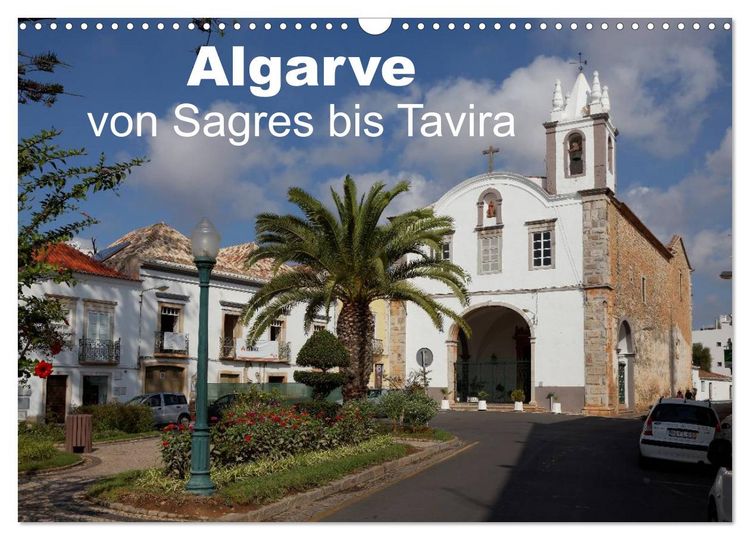 Produktbild: Algarve von Sagres bis Tavira (Wandkalender 2026 DIN A3 quer), CALVENDO Monatskalender