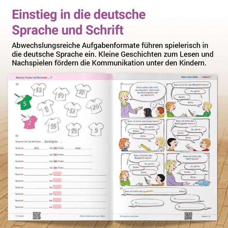 Produktbild: Das &Uuml;bungsheft - Deutsch als Zweitsprache I und II