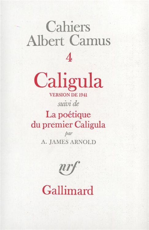 Produktbild: Cahiers Camus