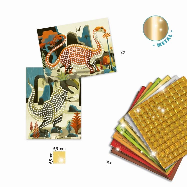 Produktbild: DJECO Metallische Dinosaurier