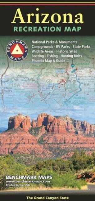 Produktbild: Arizona Recreation Map