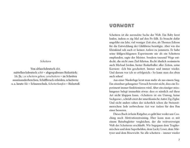 Produktbild: Eine kleine Geschichte des Scheiterns
