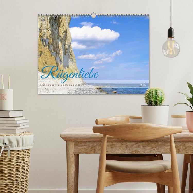 Produktbild: R&uuml;genliebe - Eine Hommage an die Ostseeinsel R&uuml;gen (Wandkalender 2026 DIN A3 quer), CALVENDO Monatskalender