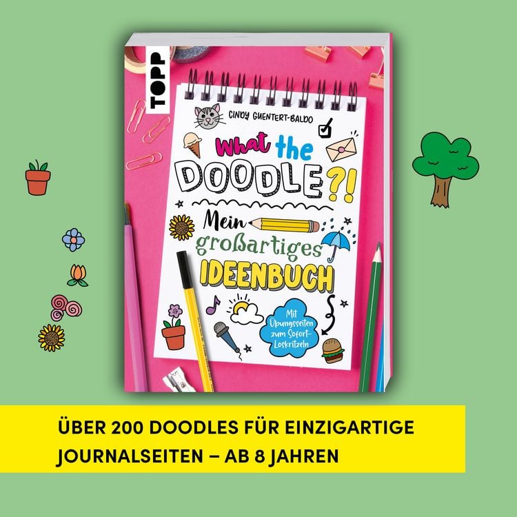 Produktbild: What the Doodle?! Mein gro&szlig;artiges Ideenbuch