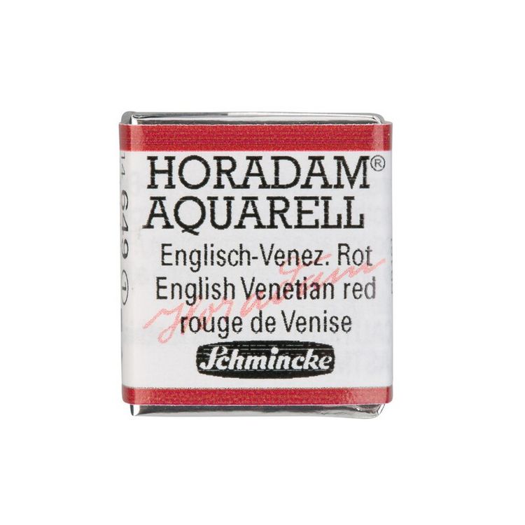 Produktbild: Schmincke Horadam Aquarell 1/2 N&auml;pfchen, Englisch-Venezianisch rot