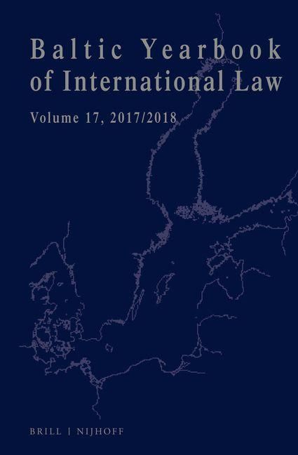 Produktbild: Baltic Yearbook of International Law, Volume 17 (2017/2018)