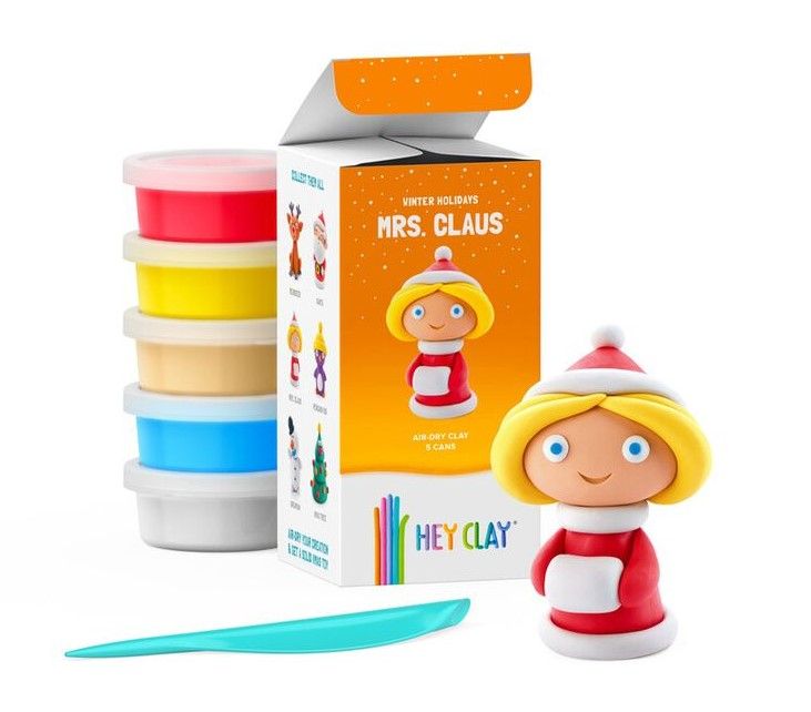 Produktbild: HEY CLAY Weihnachts-Set 5 Dosen Sortiment