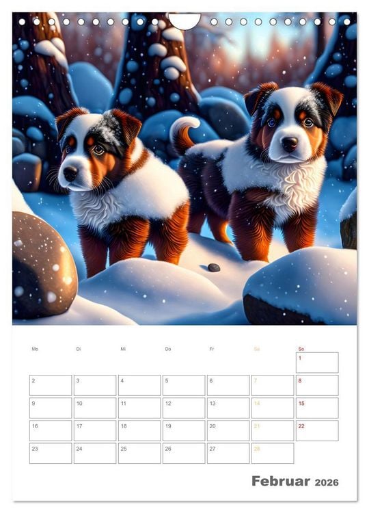 Produktbild: Liebenswerte Hunde und Katzen (Wandkalender 2026 DIN A4 hoch), CALVENDO Monatskalender