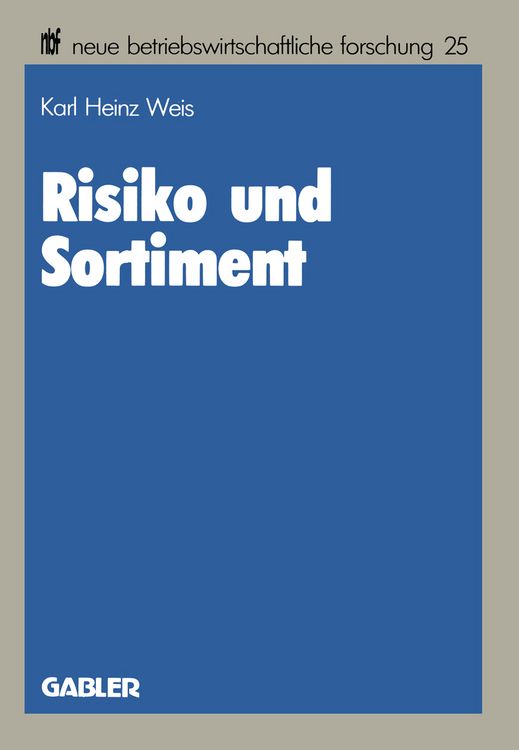 Produktbild: Risiko und Sortiment