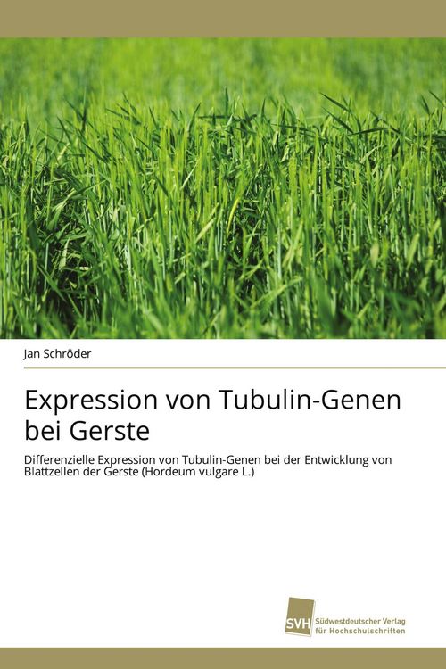 Produktbild: Expression von Tubulin-Genen bei Gerste