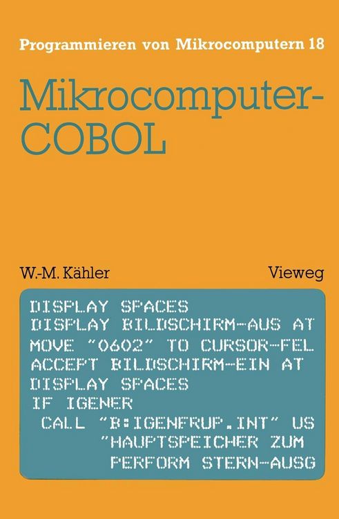 Produktbild: Mikrocomputer-COBOL