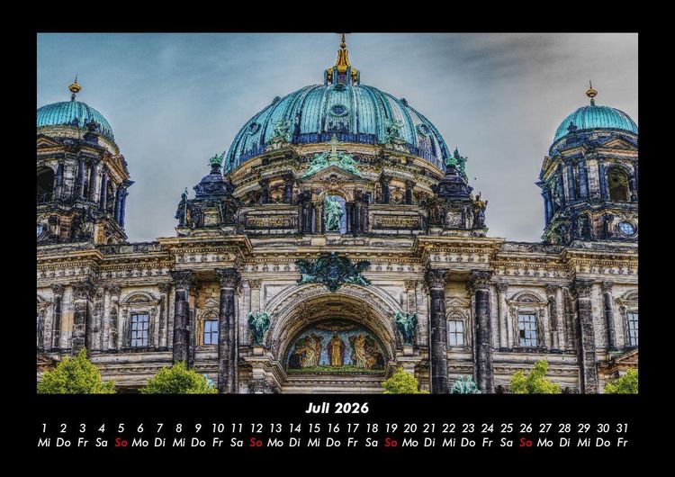 Produktbild: Berlin 2026 Fotokalender DIN A3