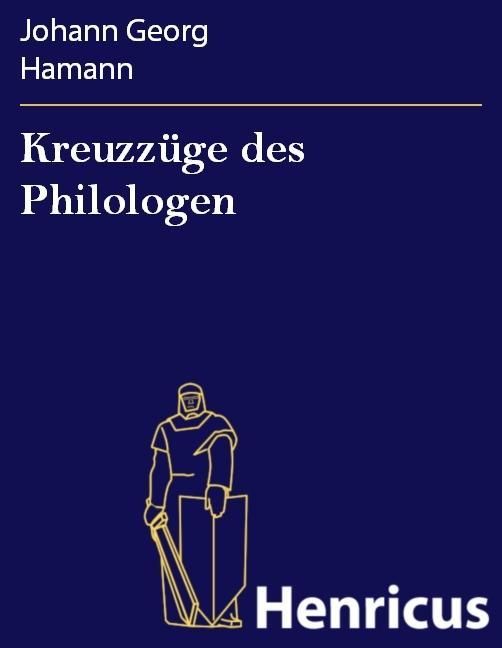 Produktbild: Kreuzz&uuml;ge des Philologen